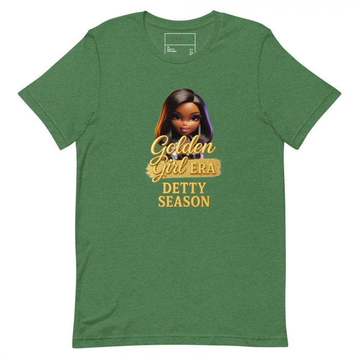Detty December Collection Golden girl era Unisex t-shirt Cotton Fabric