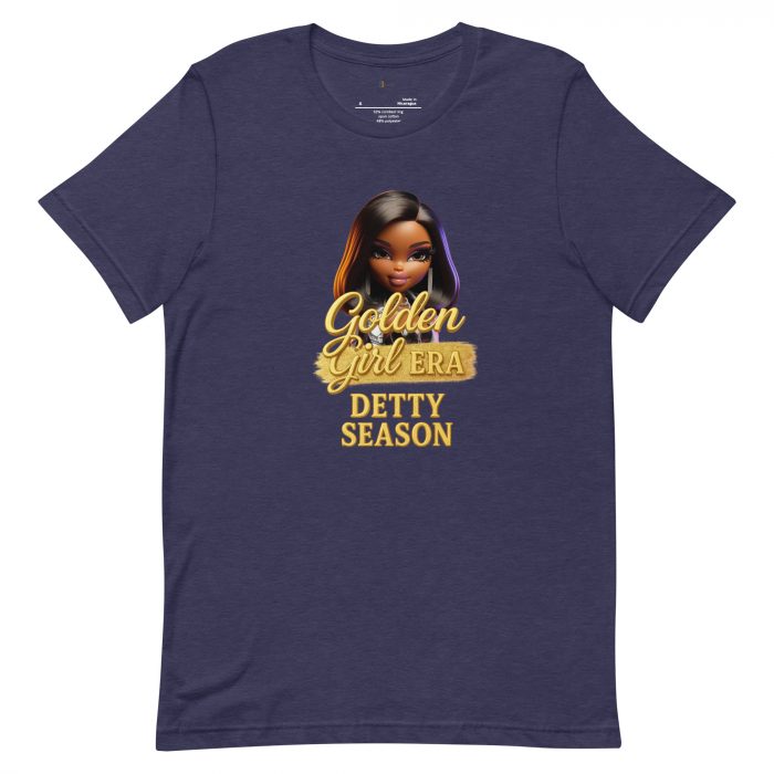 Detty December Collection Golden girl era Unisex t-shirt Cotton Fabric