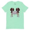 unisex-staple-t-shirt-heather-mint-front-6917a651b63c2.jpg Blessings Bangers Bodycon Detty December Slay Queen t-shirt Cotton Fabric
