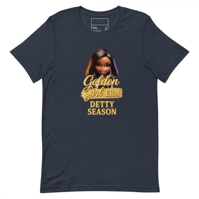 Detty December Collection Golden girl era Unisex t-shirt Cotton Fabric