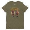 unisex-staple-t-shirt-heather-olive-front-6917a66c80547.jpg Detty December Collection slay queen Unisex t-shirt Cotton Fabric