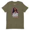 unisex-staple-t-shirt-heather-olive-front-6917a66c963fe.jpg Sleigh Queen Approved Detty December Collection Unisex t-shirt Cotton Fabric