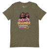 Detty December Loading.... Christmas Unisex t-shirt Cotton Fabric