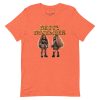 unisex-staple-t-shirt-heather-orange-front-6917a653927ad.jpg Detty December Collection slay queen Unisex t-shirt Cotton Fabric