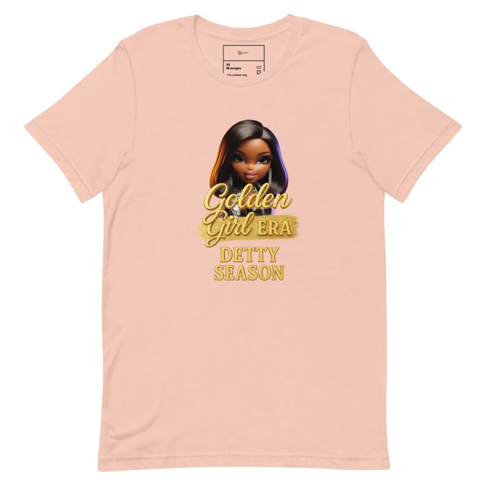 Detty December Collection Golden girl era Unisex t-shirt Cotton Fabric