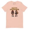 unisex-staple-t-shirt-heather-peach-front-6917a6540e176.jpg Detty December Collection slay queen Unisex t-shirt Cotton Fabric