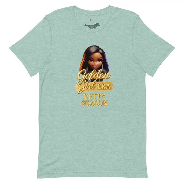 Detty December Collection Golden girl era Unisex t-shirt Cotton Fabric