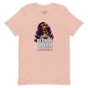 unisex-staple-t-shirt-heather-prism-peach-front-6917a6553b838.jpg Sleigh Queen Approved Detty December Collection Unisex t-shirt Cotton Fabric