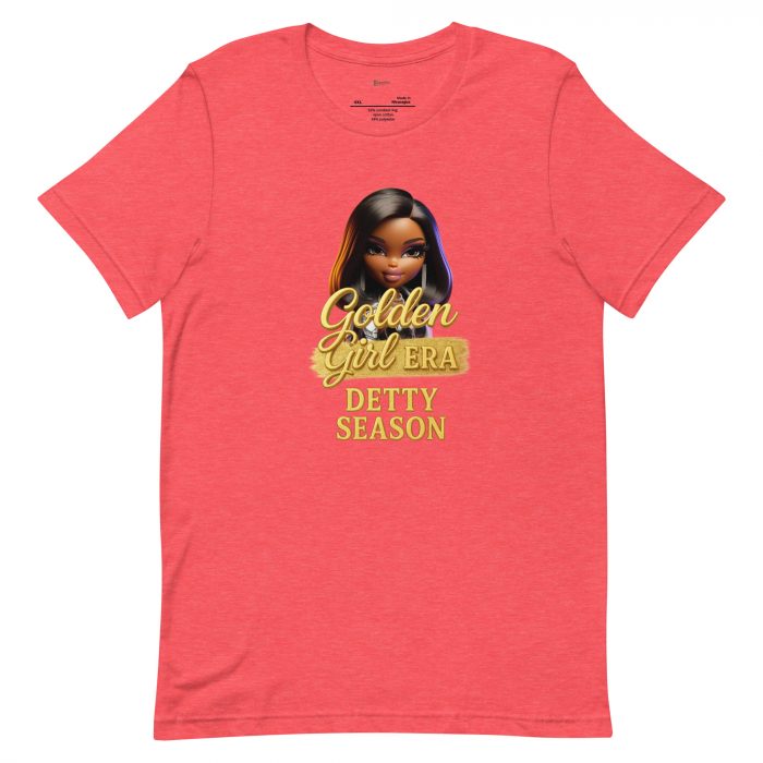 Detty December Collection Golden girl era Unisex t-shirt Cotton Fabric