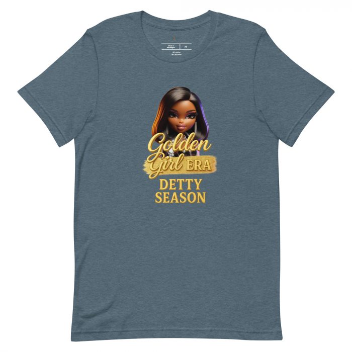 Detty December Collection Golden girl era Unisex t-shirt Cotton Fabric