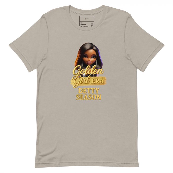 Detty December Collection Golden girl era Unisex t-shirt Cotton Fabric