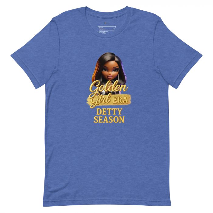 Detty December Collection Golden girl era Unisex t-shirt Cotton Fabric