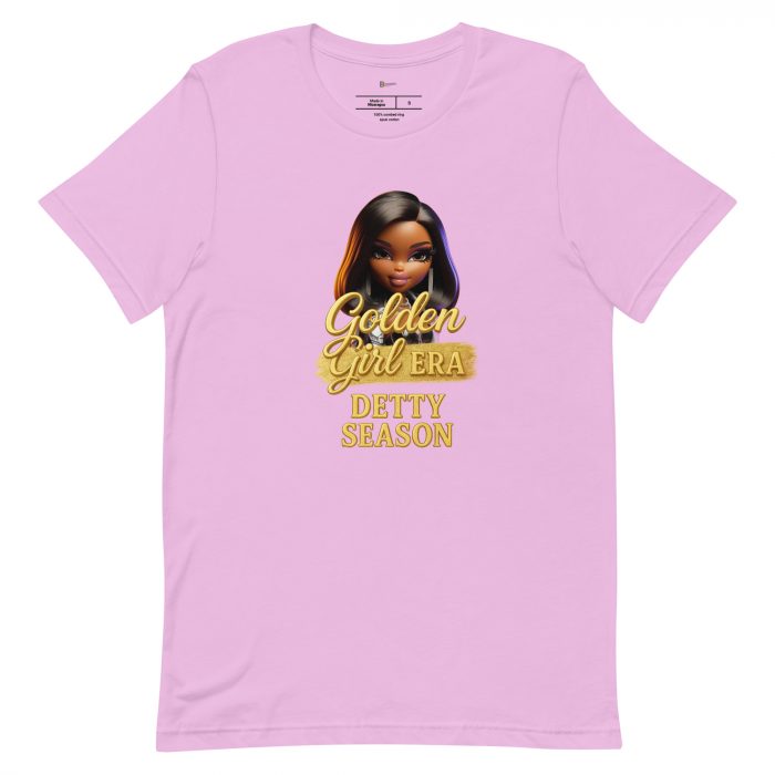 Detty December Collection Golden girl era Unisex t-shirt Cotton Fabric
