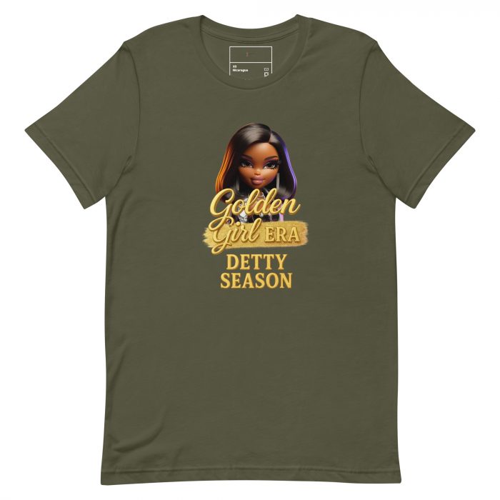 Detty December Collection Golden girl era Unisex t-shirt Cotton Fabric