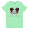 unisex-staple-t-shirt-mint-front-6917a66c7cad4.jpg Blessings Bangers Bodycon Detty December Slay Queen t-shirt Cotton Fabric