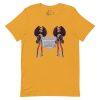 unisex-staple-t-shirt-mustard-front-6917a658d420a.jpg Blessings Bangers Bodycon Detty December Slay Queen t-shirt Cotton Fabric