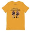 unisex-staple-t-shirt-mustard-front-6917a65a3ad69.jpg Detty December Collection slay queen Unisex t-shirt Cotton Fabric