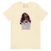 unisex-staple-t-shirt-natural-front-6917a65a351a2.jpg Sleigh Queen Approved Detty December Collection Unisex t-shirt Cotton Fabric