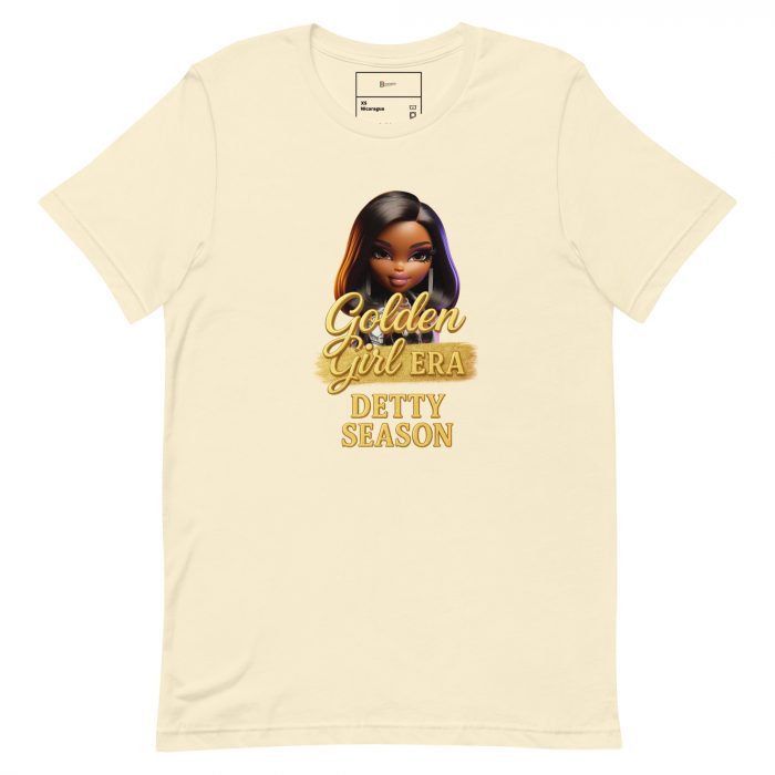 Detty December Collection Golden girl era Unisex t-shirt Cotton Fabric