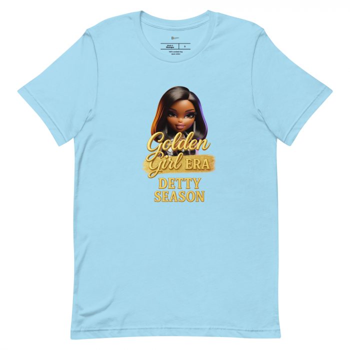 Detty December Collection Golden girl era Unisex t-shirt Cotton Fabric