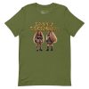 unisex-staple-t-shirt-olive-front-6917a65dd770f.jpg Detty December Collection slay queen Unisex t-shirt Cotton Fabric