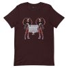 unisex-staple-t-shirt-oxblood-black-front-6917a65da516c.jpg Blessings Bangers Bodycon Detty December Slay Queen t-shirt Cotton Fabric