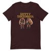 unisex-staple-t-shirt-oxblood-black-front-6917a65f091a8.jpg Detty December Collection slay queen Unisex t-shirt Cotton Fabric