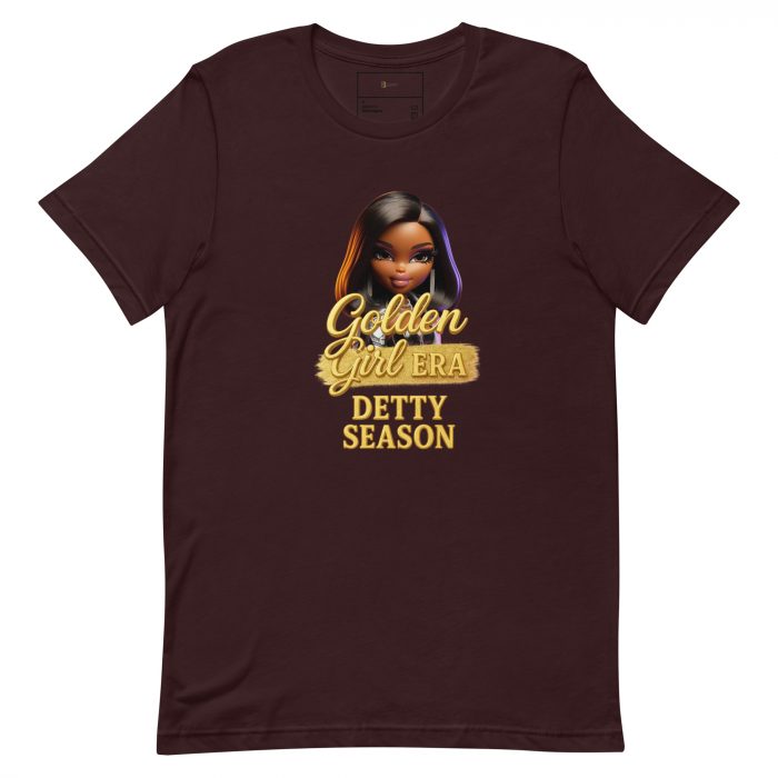 Detty December Collection Golden girl era Unisex t-shirt Cotton Fabric