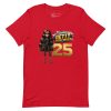 Baseball Detty December slay queen Christmas  t-shirt Cotton Fabric