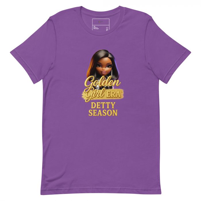 Detty December Collection Golden girl era Unisex t-shirt Cotton Fabric