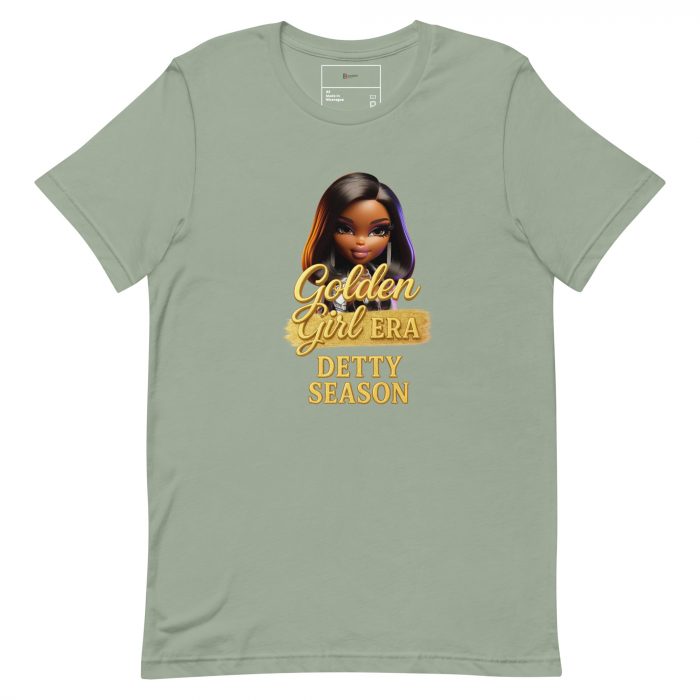 Detty December Collection Golden girl era Unisex t-shirt Cotton Fabric