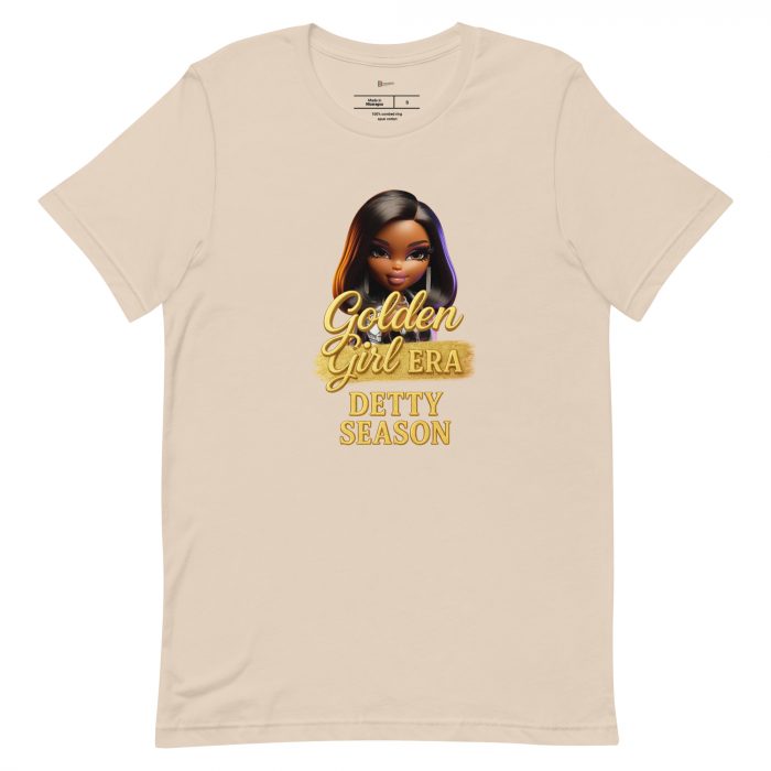 Detty December Collection Golden girl era Unisex t-shirt Cotton Fabric