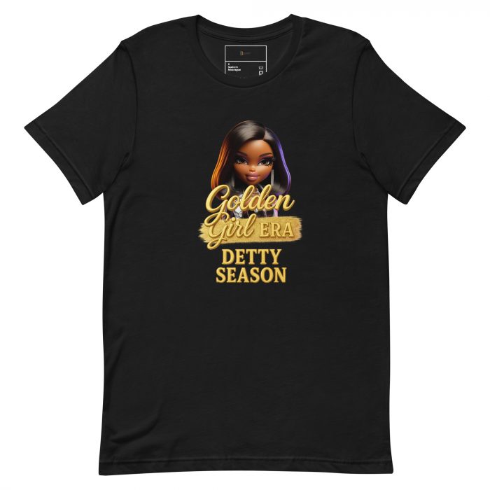 Detty December Collection Golden girl era Unisex t-shirt Cotton Fabric