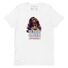 unisex-staple-t-shirt-solid-white-blend-front-6917a66e39242.jpg Sleigh Queen Approved Detty December Collection Unisex t-shirt Cotton Fabric