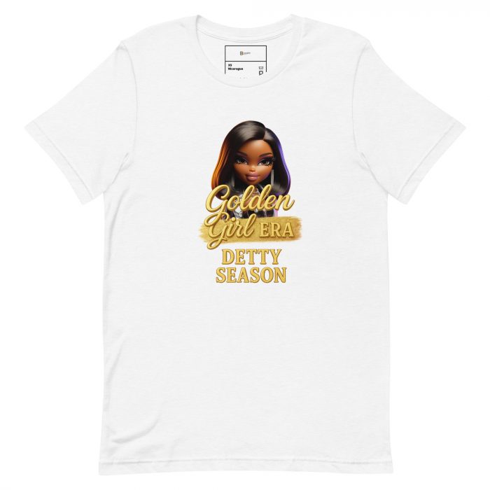 Detty December Collection Golden girl era Unisex t-shirt Cotton Fabric