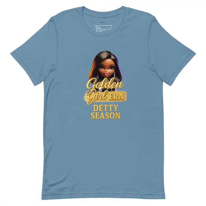 Detty December Collection Golden girl era Unisex t-shirt Cotton Fabric