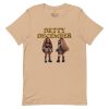 unisex-staple-t-shirt-tan-front-6917a66486c83.jpg Detty December Collection slay queen Unisex t-shirt Cotton Fabric