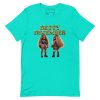 unisex-staple-t-shirt-teal-front-6917a66dd7a05.jpg Detty December Collection slay queen Unisex t-shirt Cotton Fabric