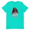 unisex-staple-t-shirt-teal-front-6917a66dee73d.jpg Sleigh Queen Approved Detty December Collection Unisex t-shirt Cotton Fabric