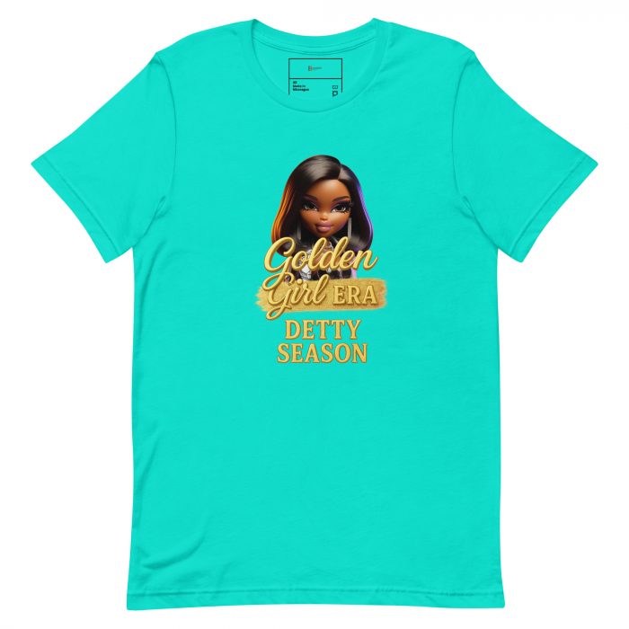 Detty December Collection Golden girl era Unisex t-shirt Cotton Fabric