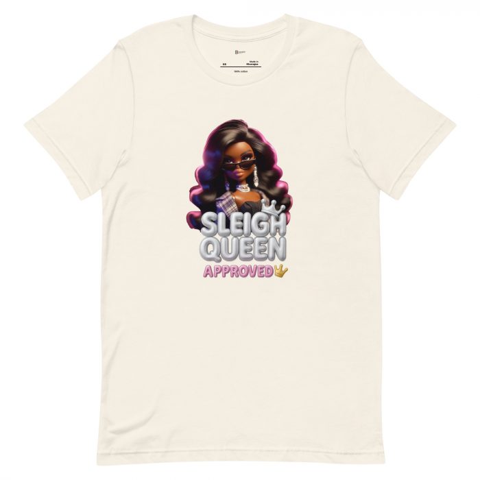 unisex-staple-t-shirt-vintage-white-front-6917a6667a592.jpg Sleigh Queen Approved Detty December Collection Unisex t-shirt Cotton Fabric