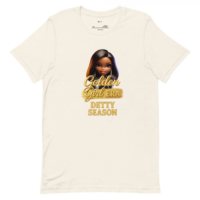 Detty December Collection Golden girl era Unisex t-shirt Cotton Fabric