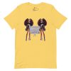 unisex-staple-t-shirt-yellow-front-6917a66a3cf09.jpg Blessings Bangers Bodycon Detty December Slay Queen t-shirt Cotton Fabric