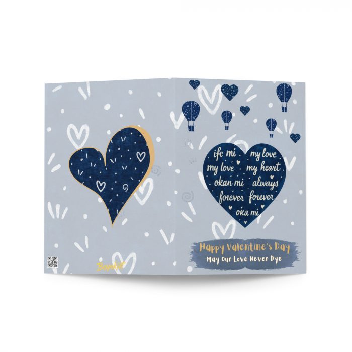 greeting-card-5x7-outside-6962754469e05.jpg Love never Dye Adire Valentine Greeting card