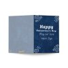 Adire design Valentine Greeting card