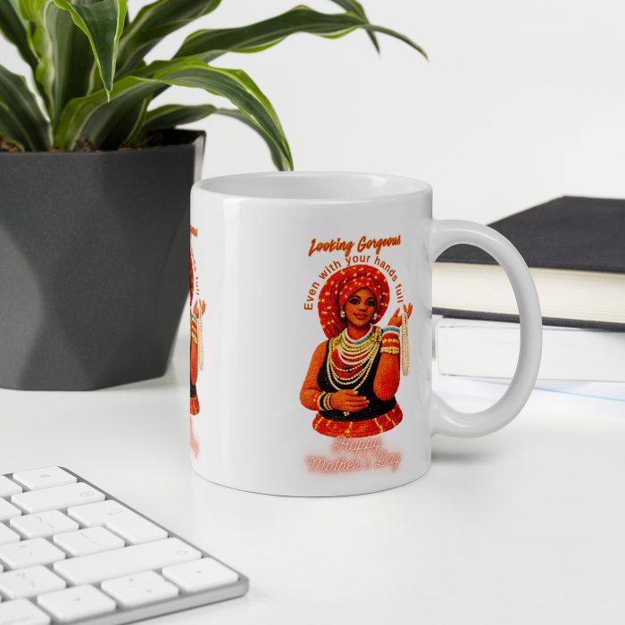 white-glossy-mug-white-11-oz-office-environment-696faa9542754 Looking Glamorous | Coral & Gold Mother’s Day Ceramic Mug Gift