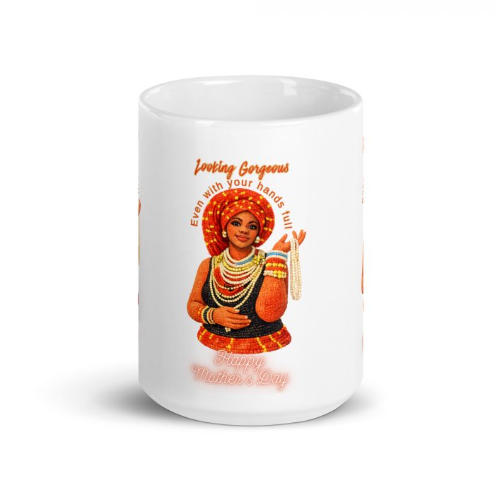 white-glossy-mug-white-15-oz-front-view-696faa95424b1 Looking Glamorous | Coral & Gold Mother’s Day Ceramic Mug Gift