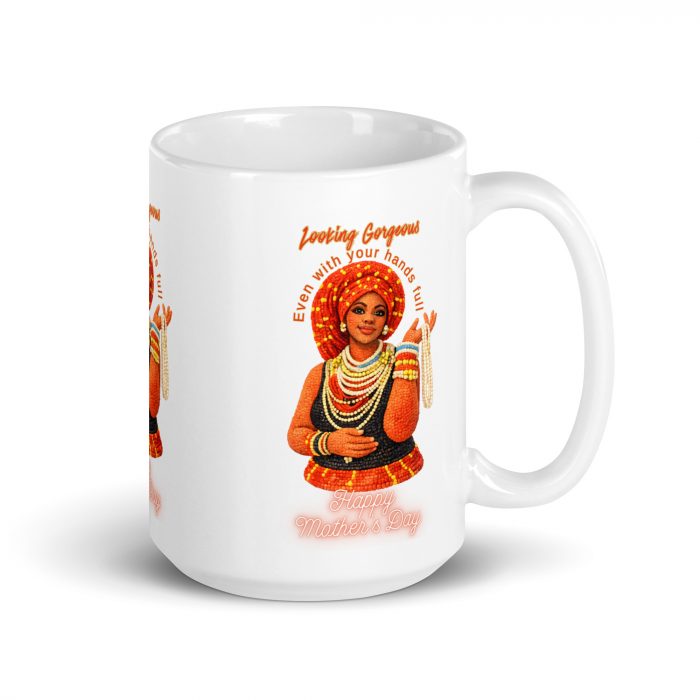 white-glossy-mug-white-15-oz-handle-on-right-696faa95421c5 Looking Glamorous | Coral & Gold Mother’s Day Ceramic Mug Gift