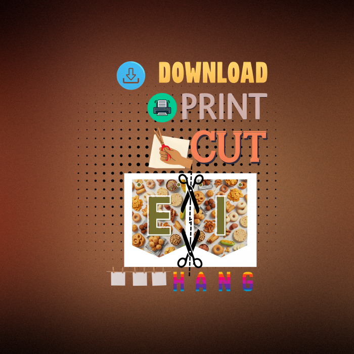 blue_bunting Ready-to-Print African Eid Celebration “EID MUBARAK” Bunting Kit- Digital Download