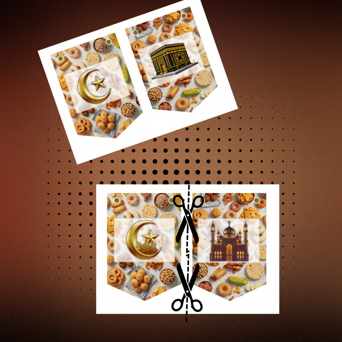 jawumulti_bunting Ready-to-Print African Eid Celebration “EID MUBARAK” Bunting Kit- Digital Download